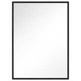 Kit Rectangular Mirror Midnight Black By Generation Lighting