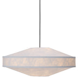 Kite Pendant Light Large White Tyvek By New Works - With Light