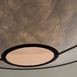 Kite Pendant Light Small White Black Tyvek By New Works - Lifestyle View1