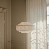 Kite Pendant Light Small White Tyvek By New Works - Lifestyle View3