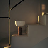 Kizu Portable Table Lamp Breccia Pernice Marble By New Works - Lifestyle View10