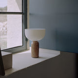 Kizu Portable Table Lamp Breccia Pernice Marble By New Works - Lifestyle View1