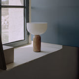 Kizu Portable Table Lamp Breccia Pernice Marble By New Works - Lifestyle View2