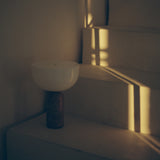 Kizu Portable Table Lamp Breccia Pernice Marble By New Works - Lifestyle View7