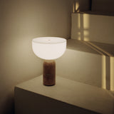 Kizu Portable Table Lamp Breccia Pernice Marble By New Works - Lifestyle View8