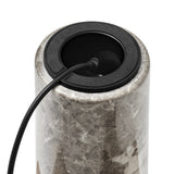 Kizu Portable Table Lamp Gris Du Marais Marble By New Works - Bottom View