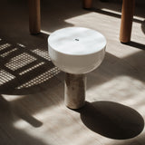 Kizu Portable Table Lamp Kunis Breccia Marble By New Works - Lifestyle View2