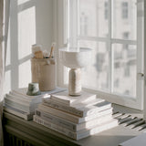 Kizu Portable Table Lamp Kunis Breccia Marble By New Works - Lifestyle View