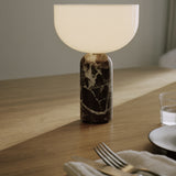 Kizu Portable Table Lamp Rosso Levanto Marble By New Works - Lifestyle View2