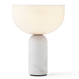 Kizu Portable Table Lamp White Marble By New Works - With Light