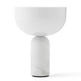Kizu Portable Table Lamp White Marble By New Works
