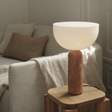 Kizu Table Lamp Medium Breccia Pernice Marble By New Works - Lifestyle View1