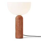 Kizu Table Lamp Medium Breccia Pernice Marble By New Works - With Light