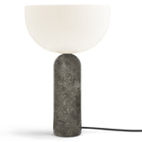 Kizu Table Lamp Medium Gris Du Marasi Marble By New Works - With Light