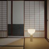 Kizu Table Lamp Medium Kunis Breccia Marble By New Works - Lifestyle View7
