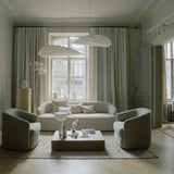 Kizu Table Lamp Medium Kunis Breccia Marble By New Works - Lifestyle View8