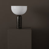 Kizu Table Lamp Small Black Marble By New Works - Lifestyle View