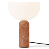 Kizu Table Lamp Small Breccia Pernice Marble By New Works - With Light