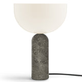 Kizu Table Lamp Small Gris Du Marasi Marble By New Works - With Light