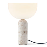 Kizu Table Lamp Small Kunis Breccia Marble By New Works - With Light