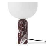 Kizu Table Lamp Small Rosso Levanto Marble By New Works