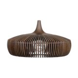 Klava Dine Wood Pendant Dark Oak By UMAGE