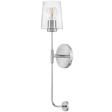 Kline Wall Sconce Chrome By Lark Living - Side View1