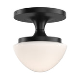Knox Extra Small Semi-Flush Mount - Black - by Hinkley