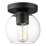Knox Flush Mount Black By. Maxim Lighting