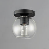 Knox Flush Mount Black By Maxim Lighting