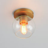 Knox Flush Mount Natural Aged Brass By Maxim Lighting With Light