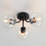 Knox Semi-Flush Mount Black by Maxim Lighting
