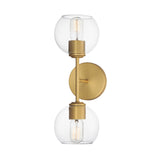 Knox Wall Sconce Natural Aged Brass by Maxim Lighting