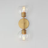 Knox Wall Sconce Natural Aged Brass by Maxim Lighting