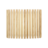 Komorebi Rectangular Pendant Oak Medium By UMAGE With Light