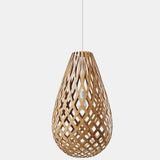 Kōura Pendant Light Bamboo 29 Inch By David Trubridge