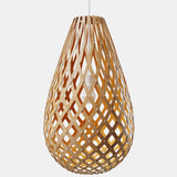 Kōura Pendant Light Bamboo Orange 63 Inch By David Trubridge