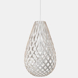 Kōura Pendant Light White 2 Sides 29 Inch By David Trubridge