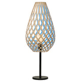 Koura Table Lamp Bamboo Blue By David Trubridge