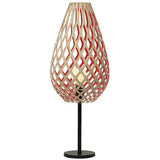 Koura Table Lamp Bamboo Red By David Trubridge