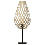 Koura Table Lamp Bamboo White By David Trubridge