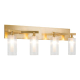 Kristof Wall Sconce 28 Inch Aged Gold Brass