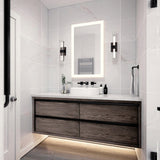 Krustallos Vanity Light Large Black By Matteo - Lifestyle View