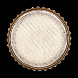 Krystalli Flush Mount Aged Brass By Schonbek Front View