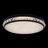 Krystalli Flush Mount Black By Schonbek