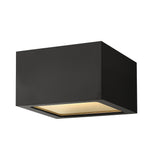 Kube Extra Small Flush Mount - Satin Black - by Hinkley