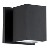 Kubular Wall Sconce 5 Inch Matte Black