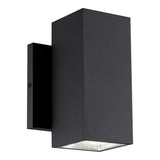 Kubular Wall Sconce 7 Inch Matte Black