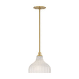 Layton 9.75'' Luxe Gold Pendant by Crystorama