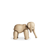 Kay Bojesen Elephant Liliput, Oak, H: 3" By Kay Bojesen